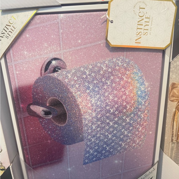 Design district Crystal Lux gorgeous wall art New with tag your choice of one!!! - Picture 4 of 6